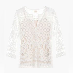 Chico’s lace blouse